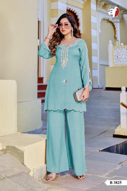 Anju fabrics B 3823 coord set surat